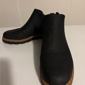 Black Leather women’s Boots